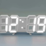 Digital Clock | White #CL02