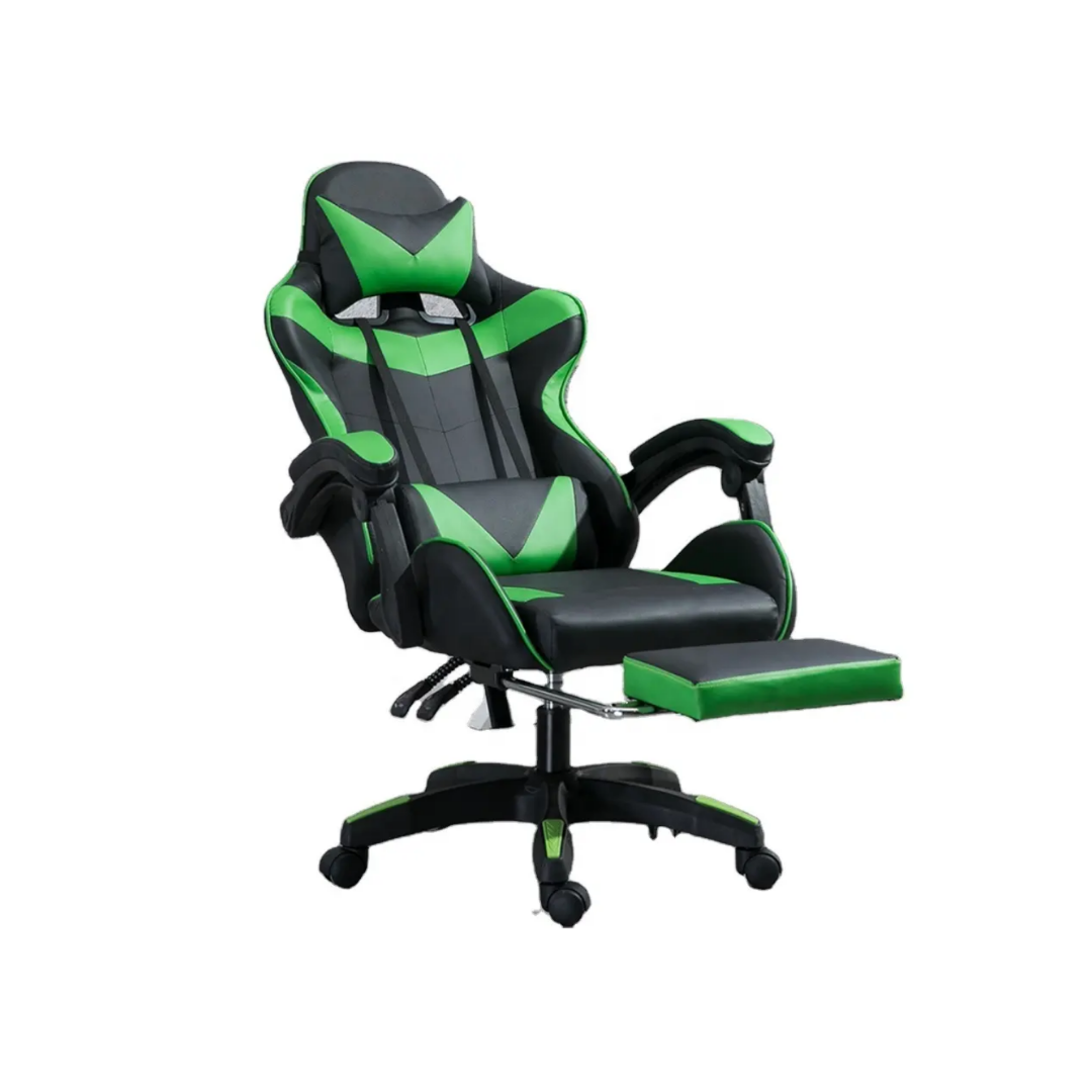 2025/05/1000396883.png كرسي جيمنج |  أخضر - الصورة 1