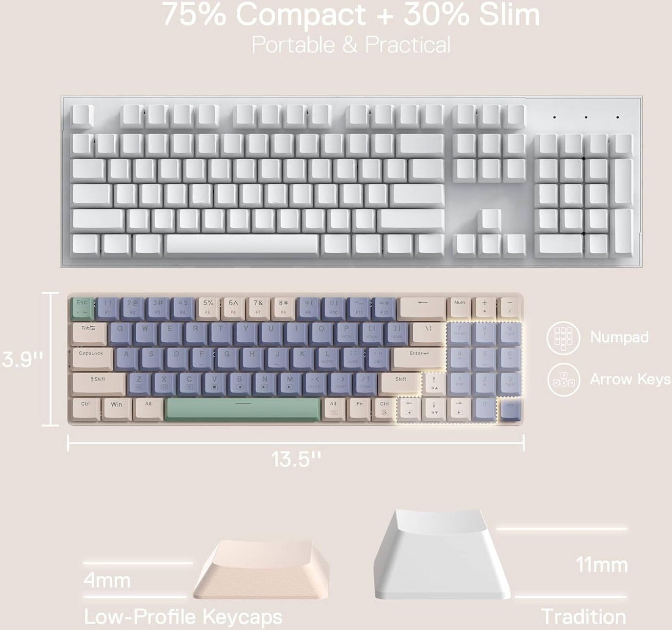 img_8680 Redragon BS-8772CB Keyboard + Mouse Combo - الصورة 2