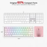 ⁦DRACONIC K530 PRO WHITE (Brown Switches)⁩ - الصورة ⁦5⁩