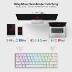 ⁦DRACONIC K530 PRO WHITE (Brown Switches)⁩ - الصورة ⁦4⁩