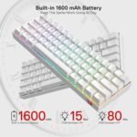 ⁦DRACONIC K530 PRO WHITE (Brown Switches)⁩ - الصورة ⁦3⁩