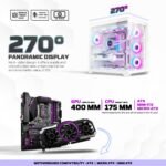 ⁦FANTECH CG85 LUMINA MID Tower BLACK⁩ - الصورة ⁦4⁩