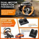 ⁦PXN PC Racing Wheel, V3 PRO⁩ - الصورة ⁦8⁩