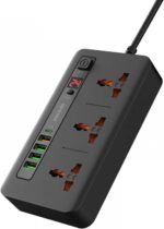 ⁦Porodo Multi-Port Power HUB
محول كهرباء⁩ - الصورة ⁦2⁩