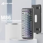 ⁦ATTACK SHARK M86 كيبورد وايرليس يدعم PS5⁩ - الصورة ⁦3⁩